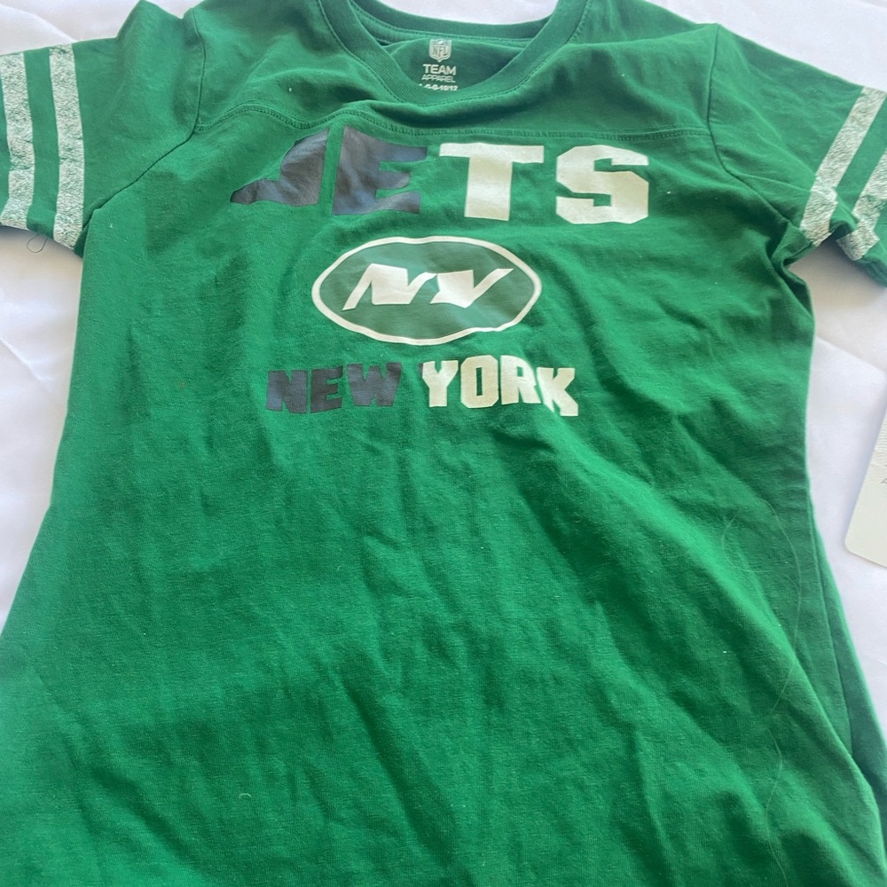 NFL jets football jerseys nwt size 10-12